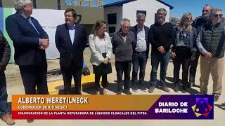 INAUGURACIÓN DE LA PLANTA DEPURADORA DE LÍQUIDOS CLOACALES DEL PITBA [upl. by Aliek]