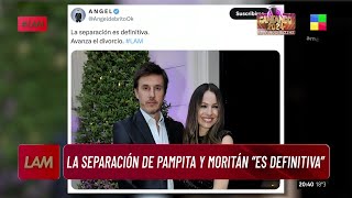 💣 Pampita y Moritán AL BORDE DEL DIVORCIO Escándalo y crisis política [upl. by Rodoeht]