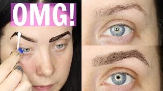 Semi Permanent BROWS HOW TO Tint your Brows  Jade Madden [upl. by Ettigirb]