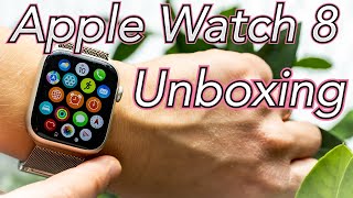 Apple Watch Serie 8 Unboxing Das ist neu 👍Muss aber nicht sein🙈 [upl. by Llenol]