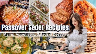 Passover Seder amp Shabbat Recipes Sephardic Pesach Menu [upl. by Lux]