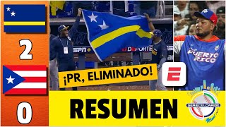 PUERTO RICO ELIMINADO de la SERIE DEL CARIBE Perdió vs CURAZAO que pasa a SEMIFINALES  Miami 2024 [upl. by Rasia]