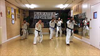 52 Kata 6 Tsuki no Kata Kumite no Kata Tsuki to Uke [upl. by Mosier]