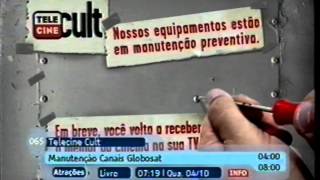 Manutenção Canais Globosat 04102006 [upl. by Neibaf255]