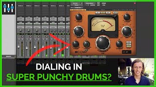 Drum Compression Techniques Buss Parallel and Sidechain [upl. by Fasto]