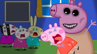 Peppa Zombie Apocalypse Mom Zombies Appear At Peppas class🧟‍♀️ Peppa Pig Funny Animation [upl. by Sik]