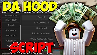 OP🔥 Da Hood Script  Hack  Auto Farm  Money Silent Aim Kill Aura Antis amp More [upl. by Eirrab]