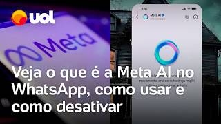 Meta IA veja o que é o círculo azul que apareceu no seu WhatsApp como usar e como desativar vídeo [upl. by Chader]