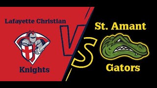 St Amant High vs Lafayette Christian  Basketball JVG  12623 [upl. by Elita232]