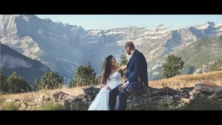 Debby amp Samuel  05062021  Mountain Wedding in Pyrénees 4K [upl. by Nohtan]