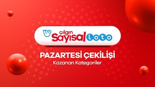 Çılgın Sayısal Loto 13 Mayıs 2024 Çekilişi No 58  Kazanan Kategoriler [upl. by Yht]