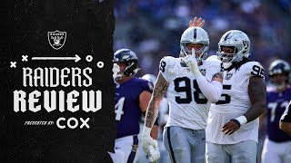 Maxx Crosby’s Dominant Week 2 Performance vs Ravens  Raiders Review  NFL [upl. by Adamsen]