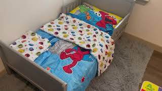 NoJo Sesame Street Bedding Review [upl. by Haynor]