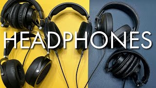 Which headphones should you buy M50x Sundara 7506 K371 HD6xx etc [upl. by Anayeek]