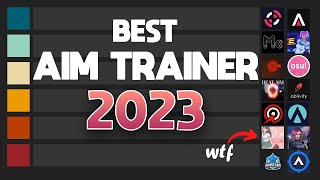 Best AIM TRAINER 2023  Tier List [upl. by Atiuqal931]