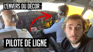 UNE JOURNÉE AVEC 12  PILOTE DE LIGNE découverte métier [upl. by Anuaf]