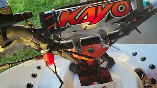 KAYO 125 CC QUAD CRANKS BUT WONT START [upl. by Oelgnaed266]