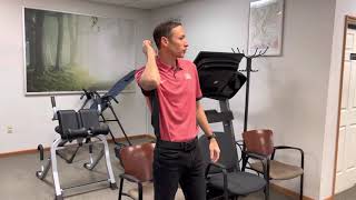 Stretch for headaches and migraines from pinched nerve in the neck w Dr Leo Kormanik II [upl. by Yclek]