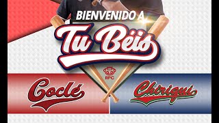 Coclé vs Chiriquí  EN VIVO Juego 4 en la Serie de ocho de Béisbol Juvenil 2024 [upl. by Frentz]