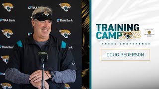 Pederson quotThe young guys are really mixing in wellquot  Press Conference  Jacksonville Jaguars [upl. by Eleynad]