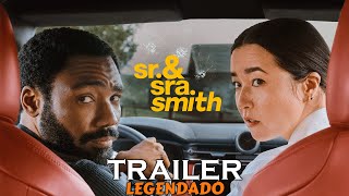 Sr e Sra Smith Temporada 1  Trailer Legendado  Série Prime Video [upl. by Elstan]