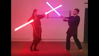 Lightsaber Staff basics [upl. by Ilrebma]