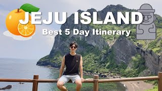 5 Days in Jeju Island  Top Attractions Cafes amp Restaurants  Travel Guide and Vlog [upl. by Munafo]