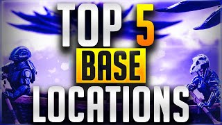 Genesis 2 Top 5 Base Locations  BEST FOR SMALLS amp MEGA TRIBES Ark Survival Evolved Genesis 2 [upl. by Llerut558]