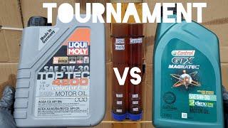 Castrol vs liqui moly oil tournament [upl. by Redmond]