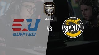 eUnited vs Splyce  CWL Champs 2018  Day 2 [upl. by Jacobsen]