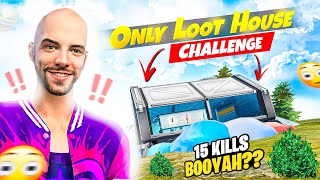 Ultra Max gameplay 😱I Only Loot From New Gloo House Challenge in Solo Vs Squad 😎 Free fire [upl. by Enrobialc273]