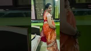 Kasa aahe look 🥰🥰 bollywoodsongs marathisong love [upl. by Karab968]