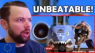 European Reacts Why No One Wants to Fight the A10 Warthog [upl. by Trebliw]