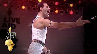 Queen  Hammer To Fall Live Aid 1985 [upl. by Laon215]