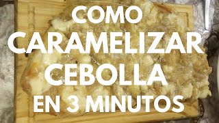 Como CARAMELIZAR CEBOLLA cocina cebollacaramelizada recetas almadecroto recetasfaciles [upl. by Alekat936]