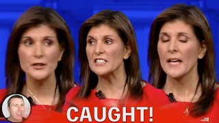 Nikki Haley Caught In Series of Hilarious Lies on Fox News Iowa Town Hall [upl. by Ahsiek]