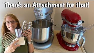 KitchenAid Mixer Attachments for the Commercial and Artisan Mixers [upl. by Zenitram]