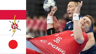 Poland Vs Japan handball 4 Nations Cup Full match 2021 [upl. by Ttocserp323]