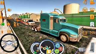 Truck Simulator USA 21 LOS ANGELES  Truck Games Android IOS gameplay [upl. by Eniawd846]