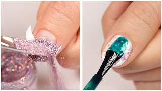 NAIL ART DESIGNS 2024  Easy amp Fun Nail Art Compilation Using New Magical Nail Powders [upl. by Vilhelmina830]