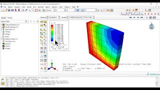 Example 37b How to simulate sandwich plates with 3D continuum shell elements in Abaqus [upl. by Sul]