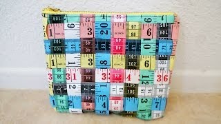 DIY Tape Measure Bag [upl. by Eeleimaj63]