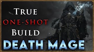 The Strongest MAGE Build in Elden Ring  One Shot Death Mage Build [upl. by Aggi448]