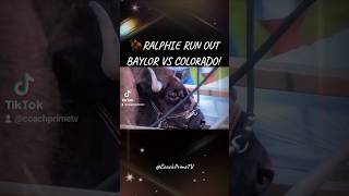 🦬RALPHIE RUN OUT BAYLOR VS COLORADO [upl. by Aihsit137]