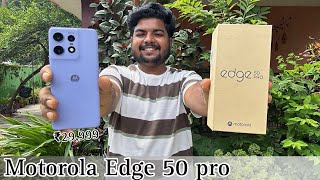 Motorola Edge 50 Pro  Unboxing and Quick review  7 Gen Octa Core processor 263 Ghz [upl. by Osnofla]