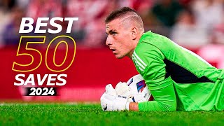 Best 50 Goalkeeper Saves 2024  HD 9 [upl. by Hamilton]