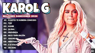 Karol G Mix Éxitos 2024  Lo Más Popular de Karol G 2024 [upl. by Airyt]