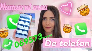 Va dau NUMARUL MEU DE TELEFON [upl. by Raveaux356]