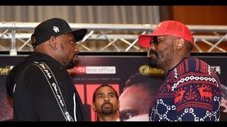 Whyte vs Chisora 2 plus undercard press conference [upl. by Ttennej]