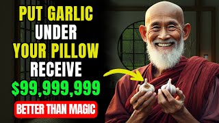 Put Garlic Under Pillow for 3 Days and See Wonders Happen Next  Buddhist Teachings [upl. by Serrano402]